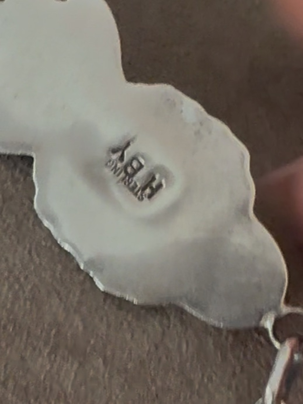 HBZ cuff and ring Mother of Pearl- ELAGANT - Picture 5 of 5
